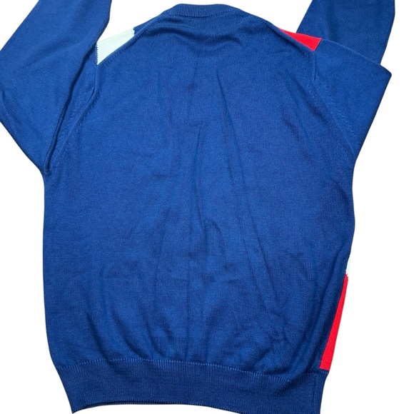 Vintage 90s Spring house Opryland Hotel knit golf sweater. Made in Scotland SZ M - Picture 4 of 4